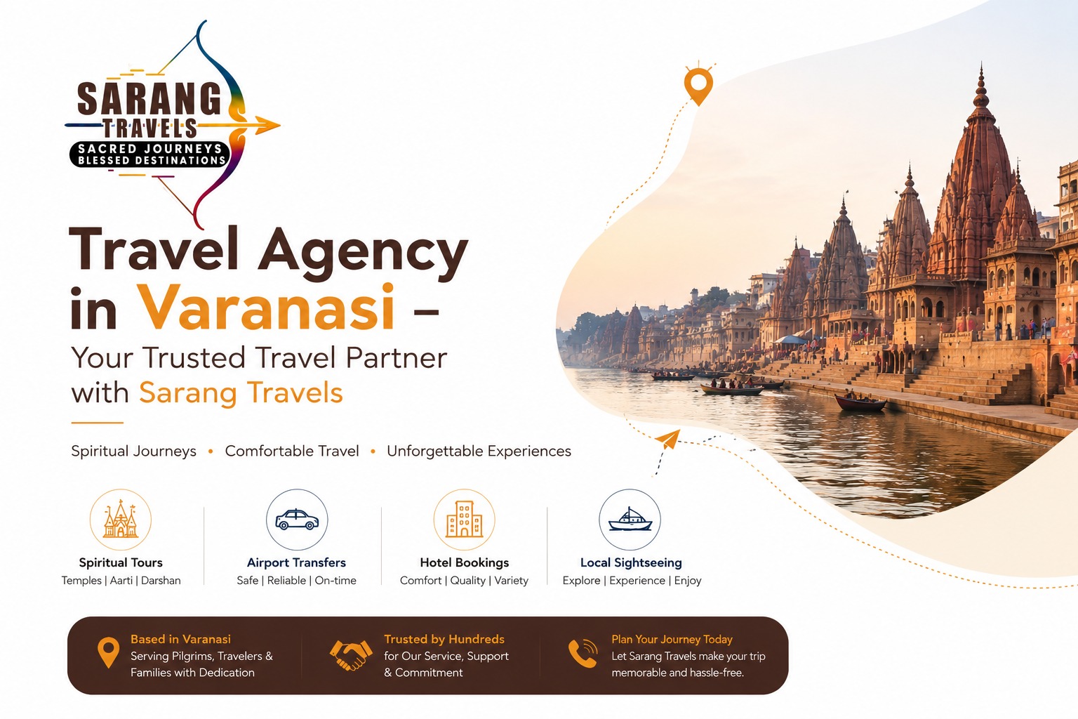 Travel Agency in Varanasi – Your Trusted Travel Partner with Sarang Travels