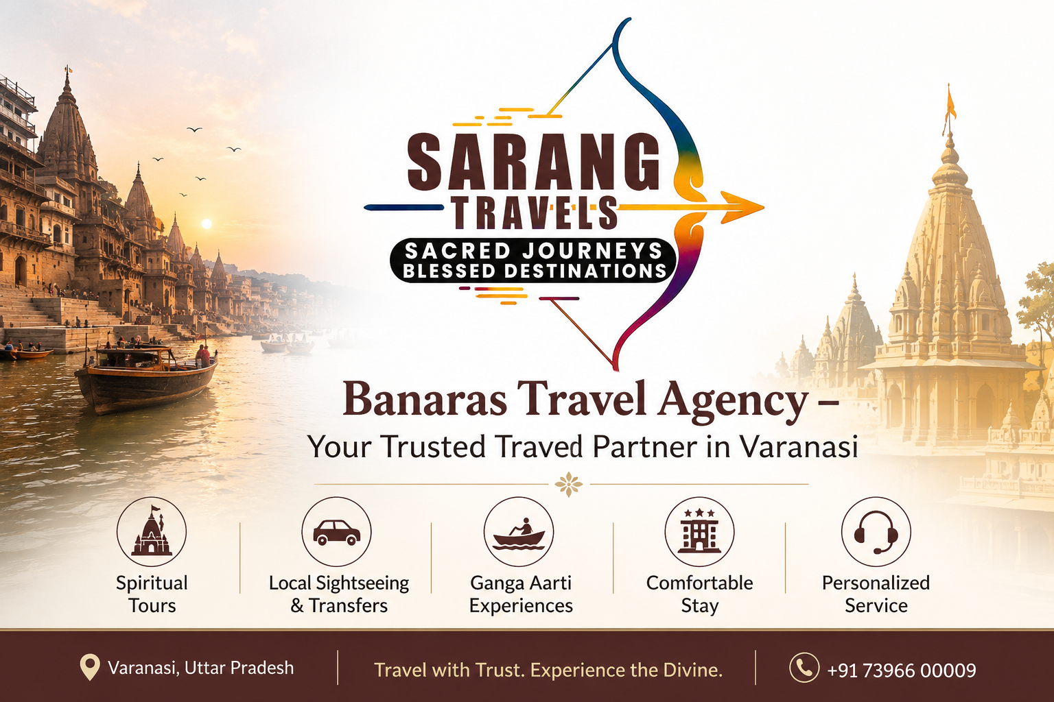 Banaras Travel Agency – Explore the Spiritual Beauty of Varanasi with Sarang Travels