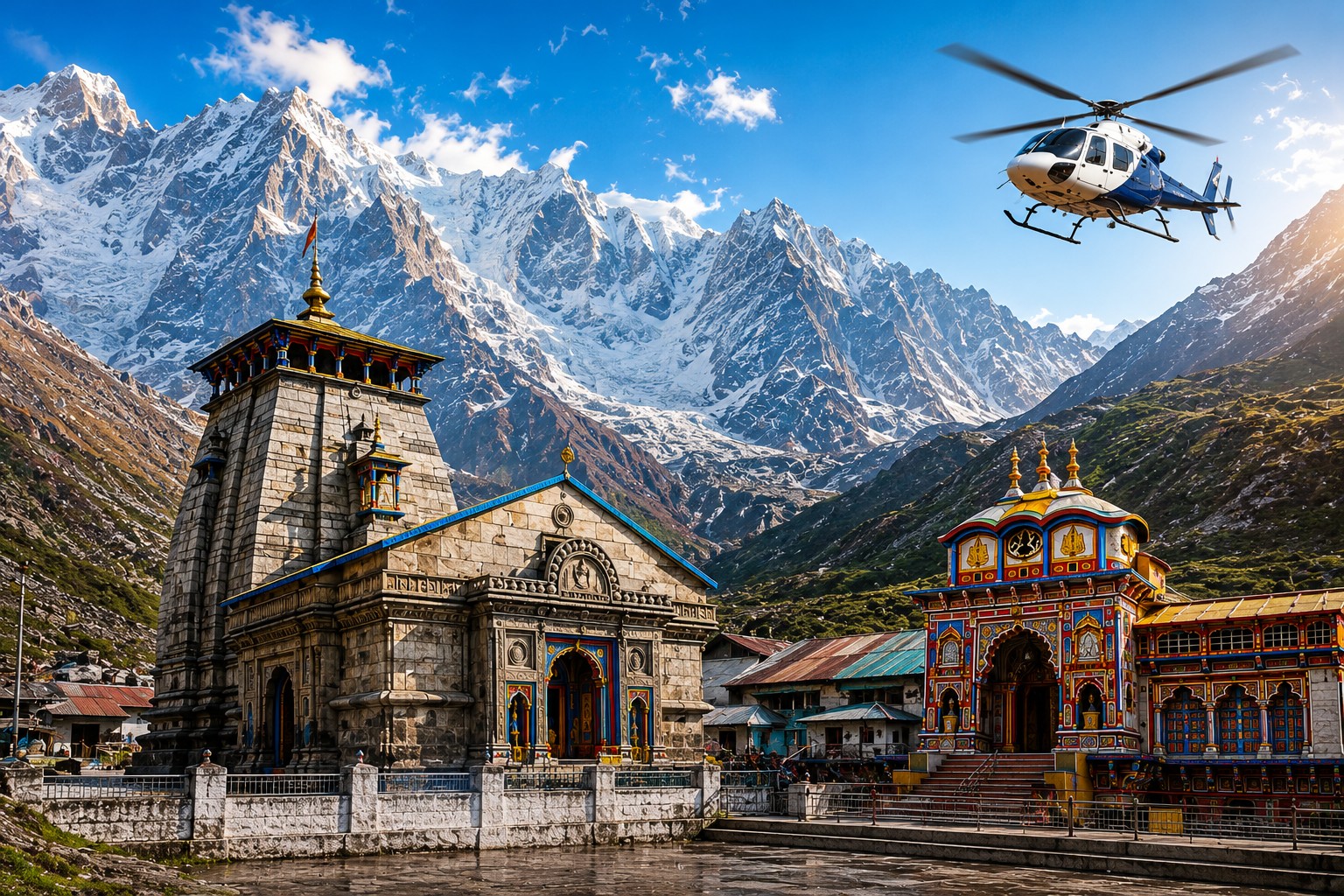 Do Dham Yatra (By Helicopter)